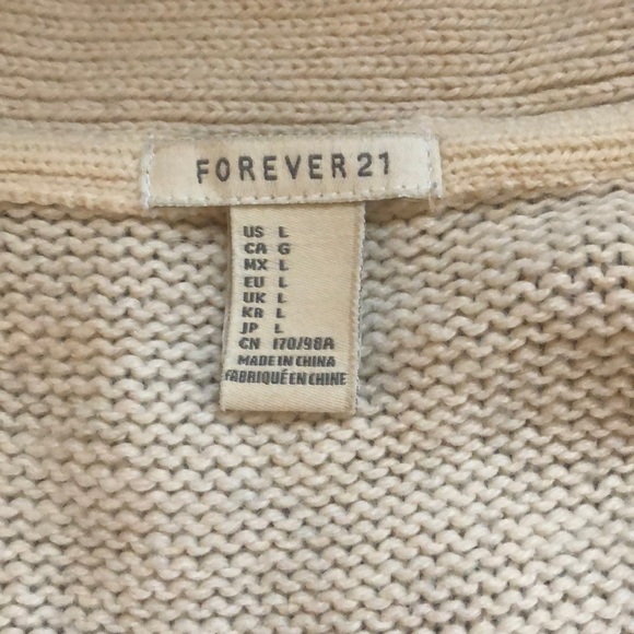 Forever 21 cardigan sweater - Picture 3 of 4